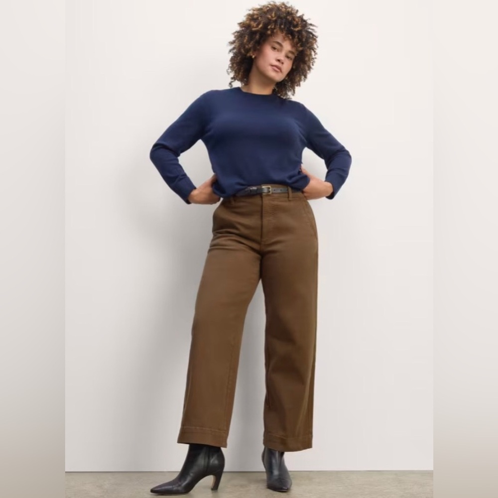 EVERLANE The Utility Wide-Leg Pant 12